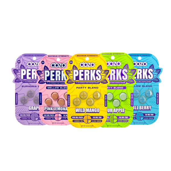 Dozo Perks 50MG (4 Count)